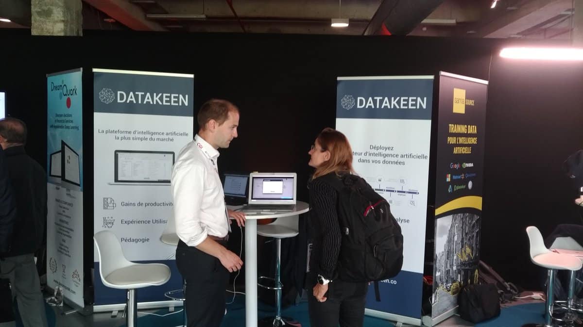 Datakeen au salon AI Paris 2018