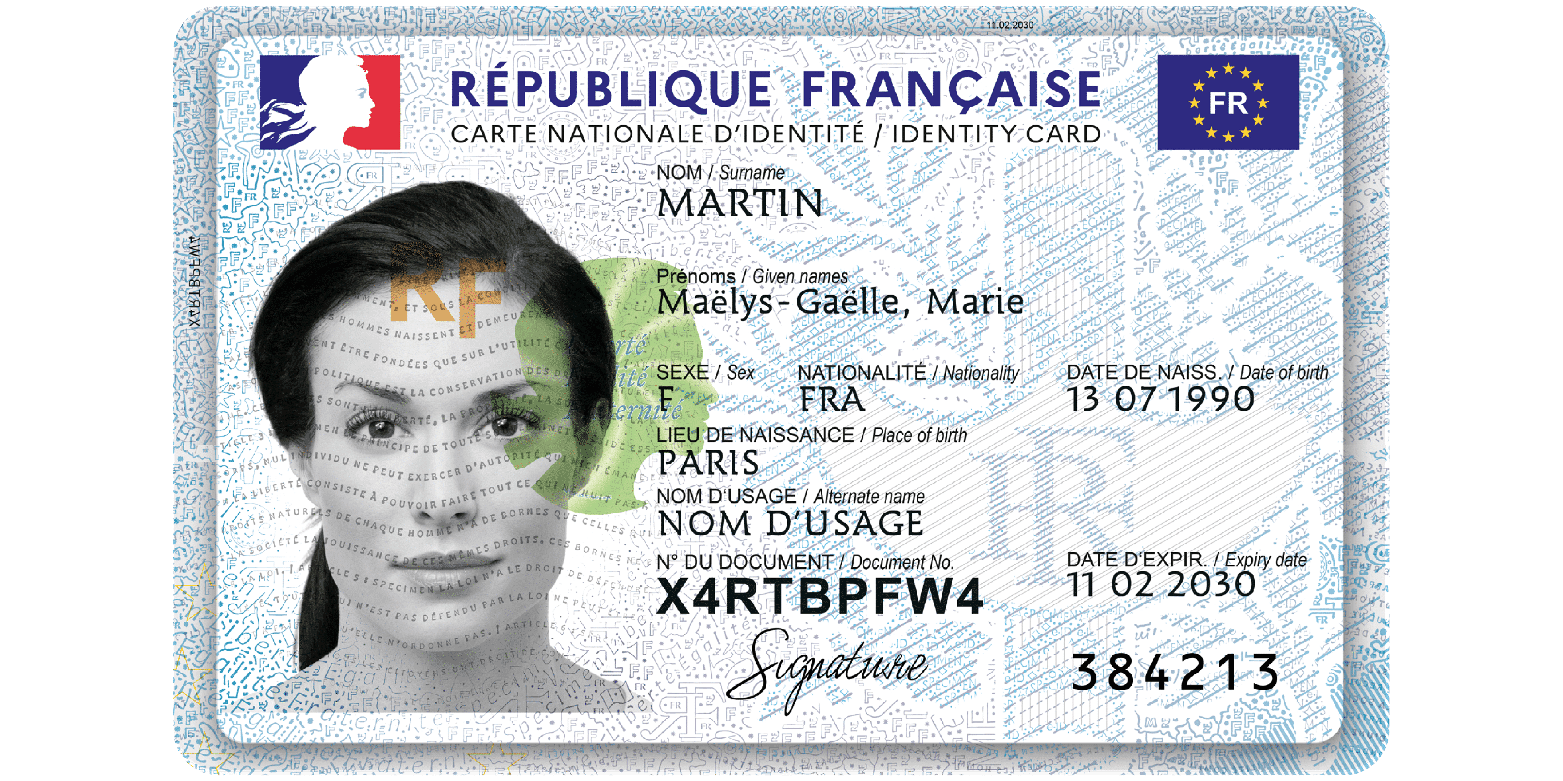 Vérification d'identité